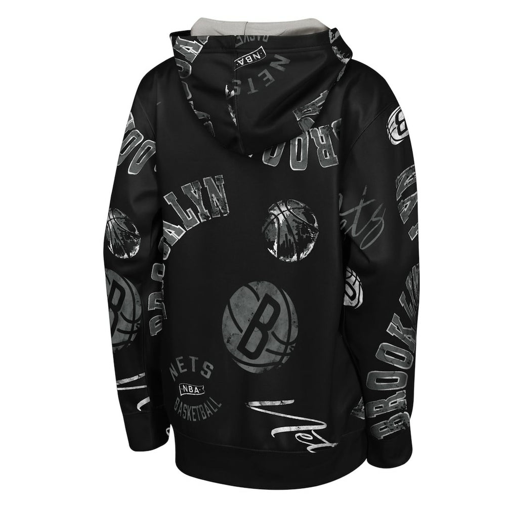 Brooklyn Nets Outerstuff Youth Moving Violation Hoodie
