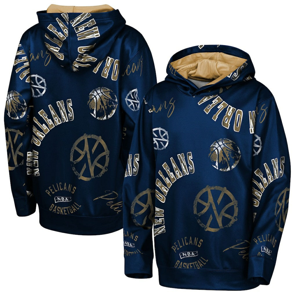 New Orleans Pelicans Outerstuff Youth Moving Violation Hoodie