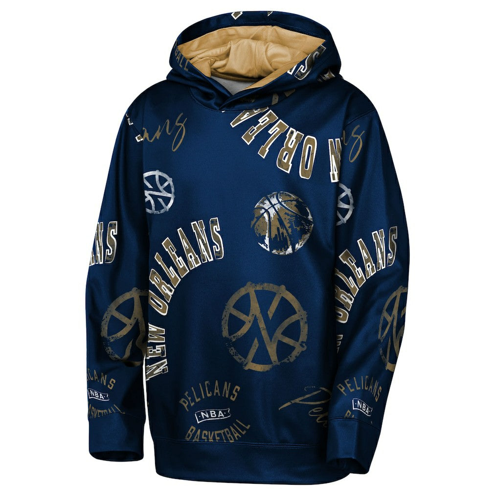 New Orleans Pelicans Outerstuff Youth Moving Violation Hoodie