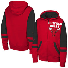 Chicago Bulls Outerstuff Youth Straight to the League Full-Zip Hoodie