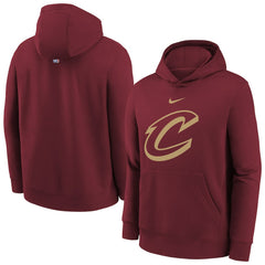 Nike Cleveland Cavaliers Youth 2025/26 Club Fleece Hoodie sale