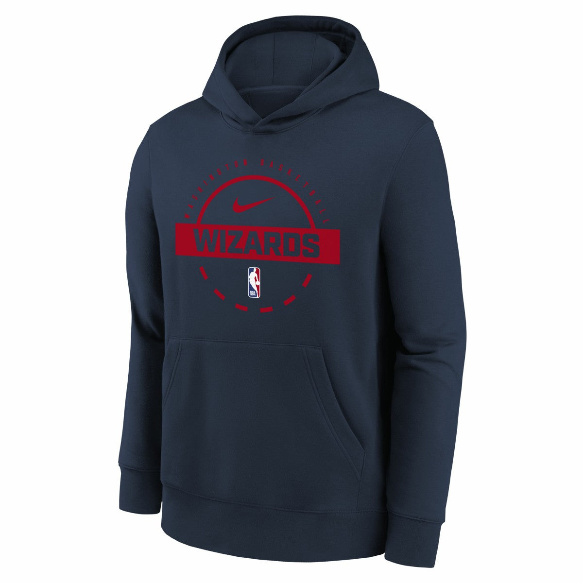 Nike Washington Wizards Youth 2025/26 Club Fleece Practice Hoodie
