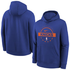 Nike New York Knicks Youth 2025/26 Club Fleece Practice Hoodie