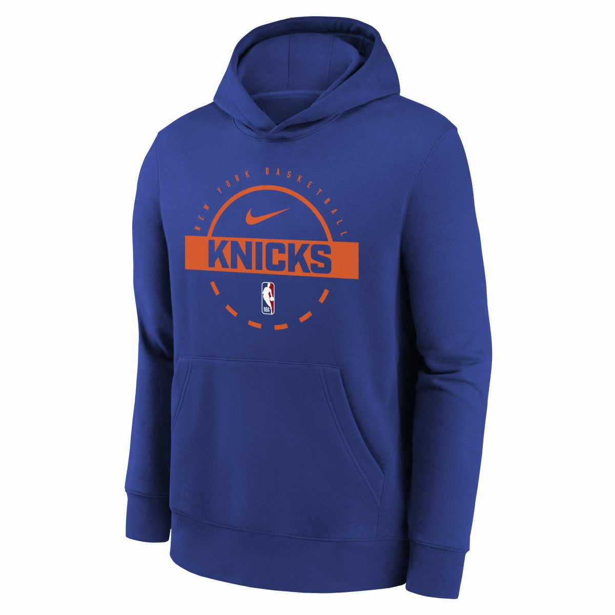 Nike New York Knicks Youth 2025/26 Club Fleece Practice Hoodie