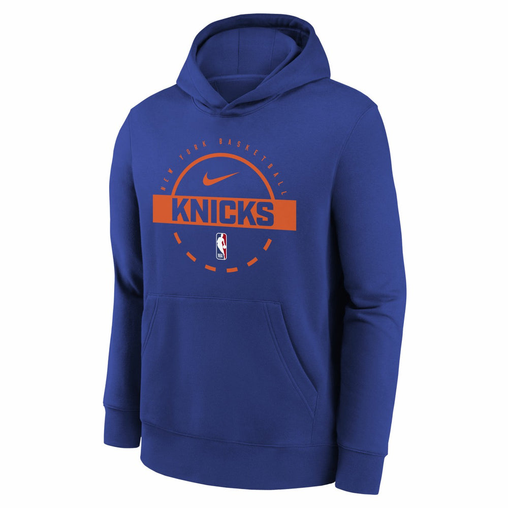 Nike New York Knicks Youth 2025/26 Club Fleece Practice Hoodie