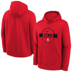 Nike Chicago Bulls Youth 2025/26 Club Fleece Practice Hoodie