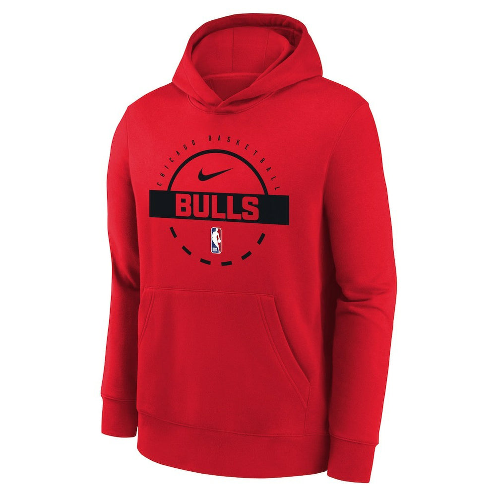 Nike Chicago Bulls Youth 2025/26 Club Fleece Practice Hoodie