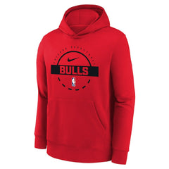 Nike Chicago Bulls Youth 2025/26 Club Fleece Practice Hoodie