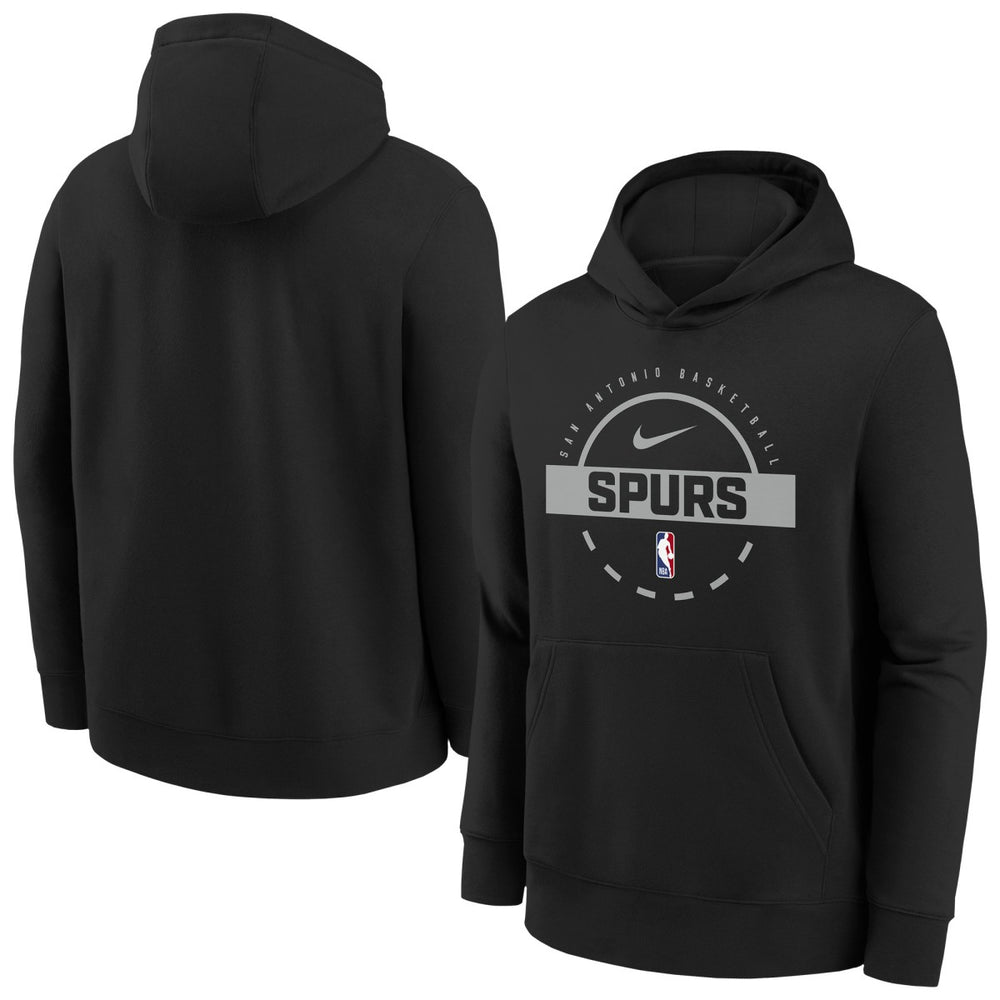 Nike San Antonio Spurs Youth 2025/26 Club Fleece Practice Hoodie
