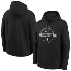 Nike San Antonio Spurs Youth 2025/26 Club Fleece Practice Hoodie