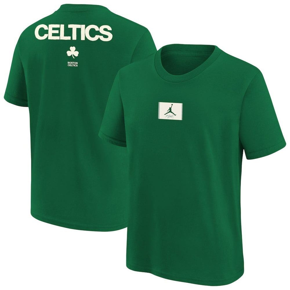 Boston Celtics Jordan Brand Youth Courtside Statement 85 T-Shirt