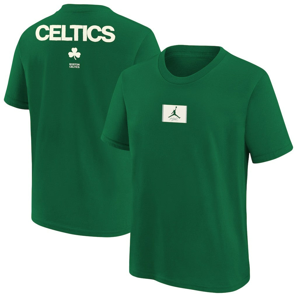 Boston Celtics Jordan Brand Youth Courtside Statement 85 T-Shirt