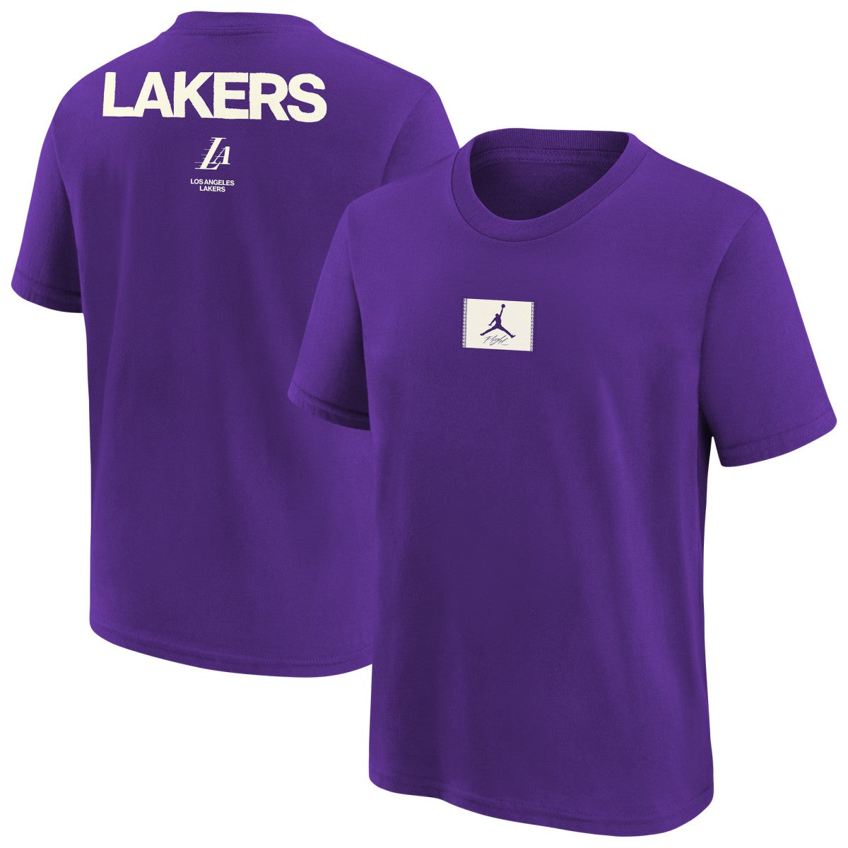 Los Angeles Lakers Jordan Brand Youth Courtside Statement 85 T-Shirt