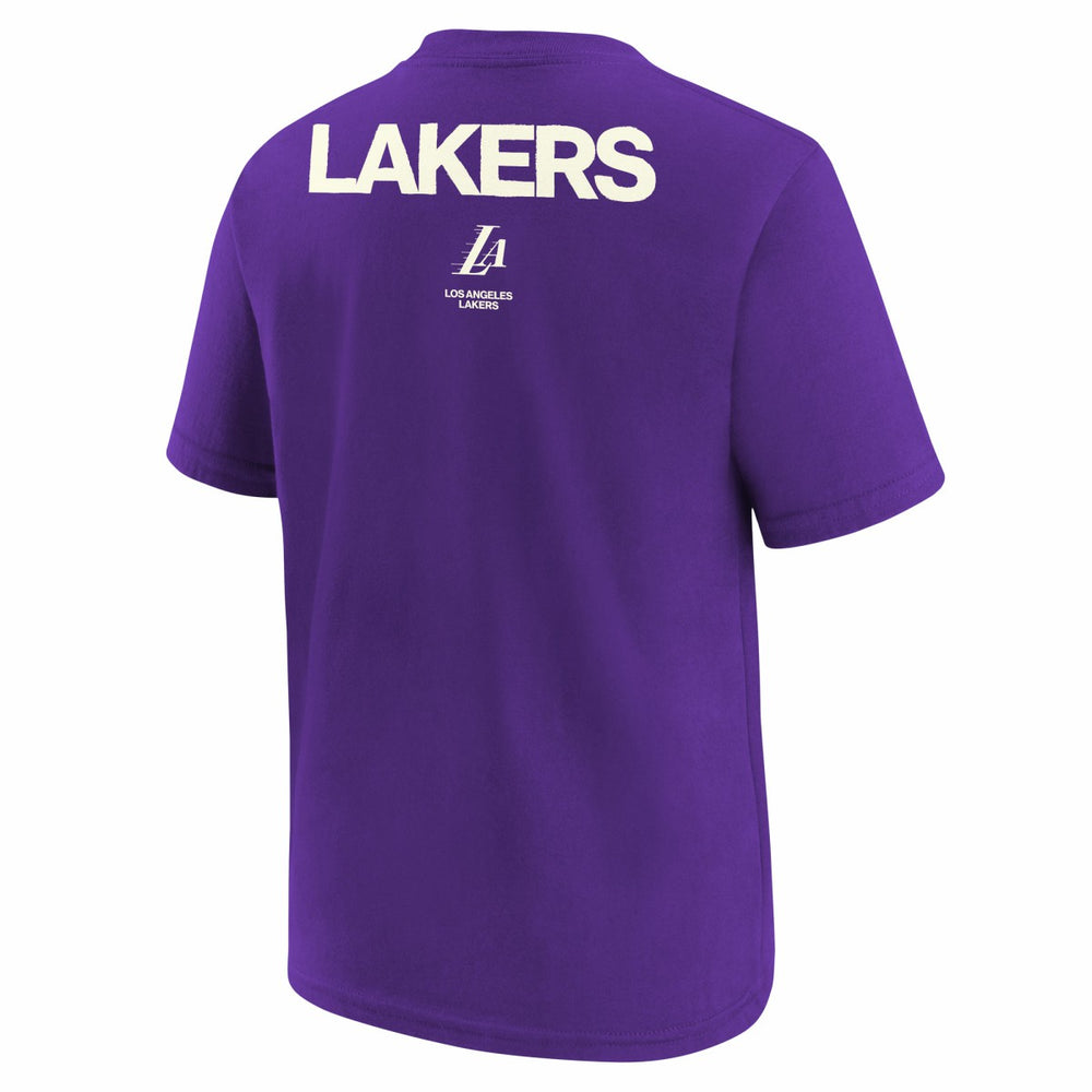 Los Angeles Lakers Jordan Brand Youth Courtside Statement 85 T-Shirt