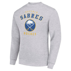 NHL Buffalo Sabres Men's Starter Team Logo Fleece Pullover Sweatshirt