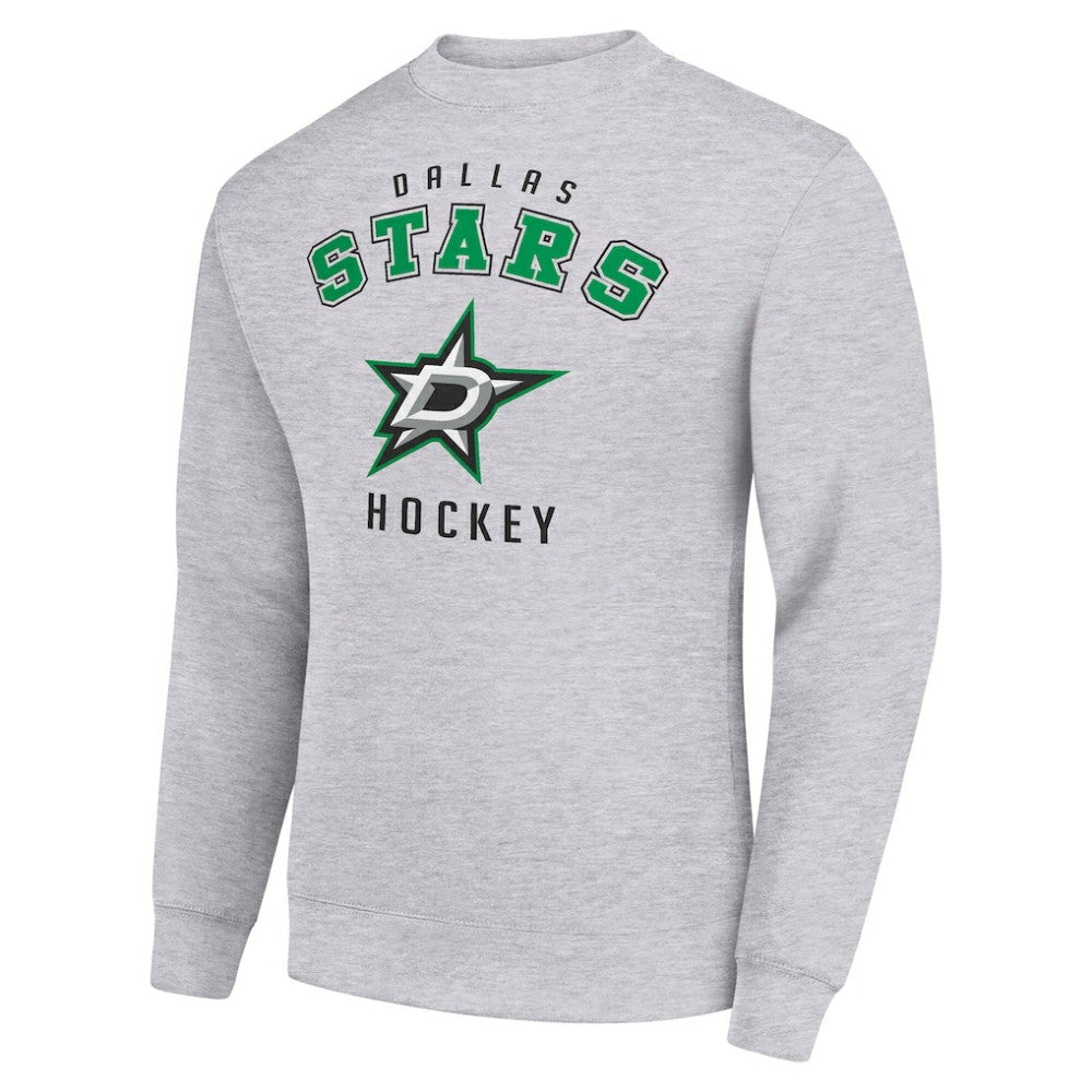 NHL Dallas Stars Men's Starter Team Logo Fleece Pullover Sweatshirt