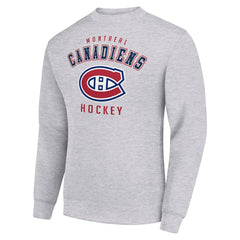 NHL Montreal Canadiens Men's Starter Team Logo Fleece Pullover Sweatshirt