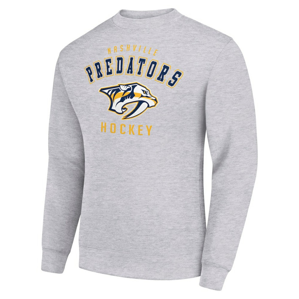 NHL Nashville Predators Men's Starter Team Logo Fleece Pullover Sweatshirt