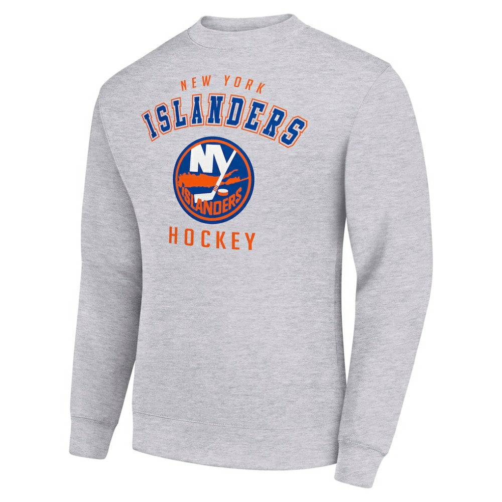NHL New York Islanders Men's Starter Team Logo Fleece Pullover Sweatshirt