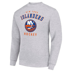 NHL New York Islanders Men's Starter Team Logo Fleece Pullover Sweatshirt
