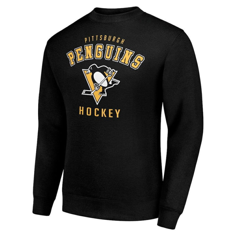 NHL Pittsburgh Penguins Men's Starter Team Logo Fleece Pullover Sweatshirt