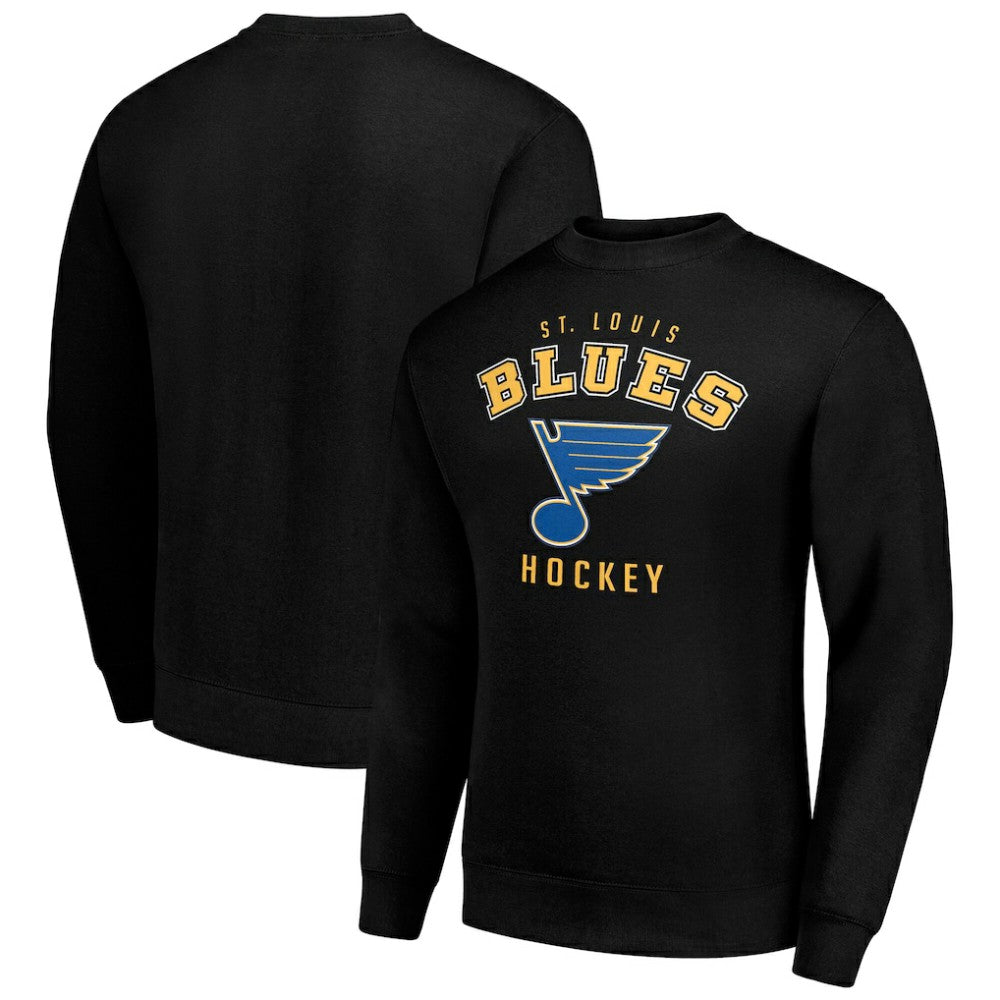 NHL St. Louis Blues Men's Starter Team Logo Fleece Pullover Sweatshirt
