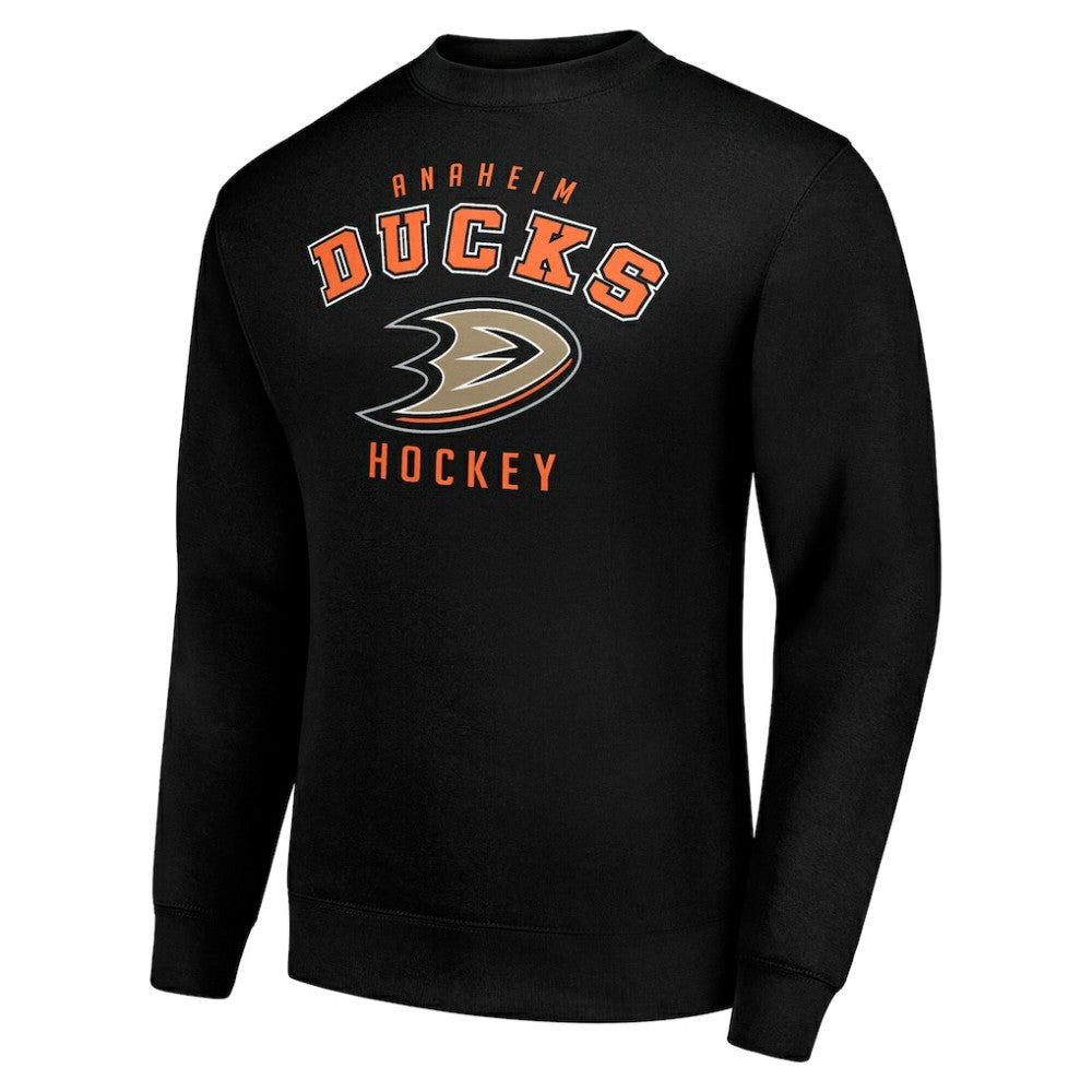 NHL Anaheim Ducks Men's Starter Team Logo Fleece Pullover Sweatshirt