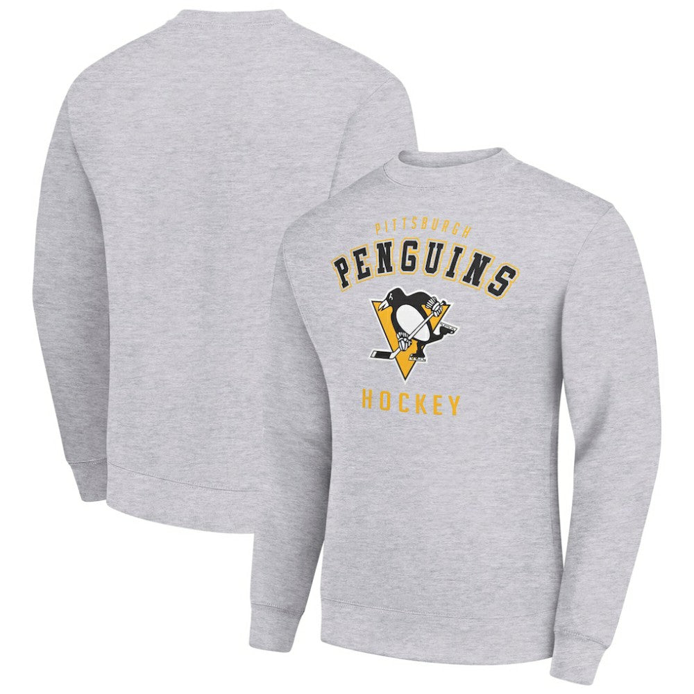 NHL Pittsburgh Penguins Men's Starter Team Logo Fleece Pullover Sweatshirt