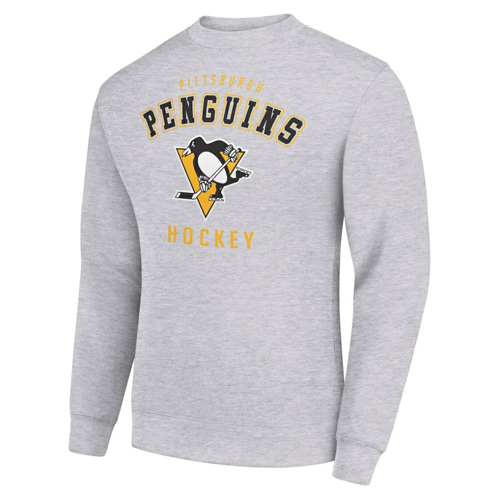 NHL Pittsburgh Penguins Men's Starter Team Logo Fleece Pullover Sweatshirt
