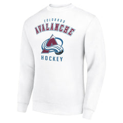 NHL Colorado Avalanche Men's Starter Team Logo Fleece Pullover Sweatshirt