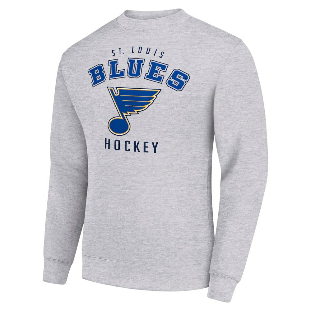 NHL St. Louis Blues Men's Starter Team Logo Fleece Pullover Sweatshirt