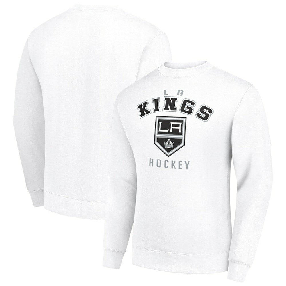 NHL Los Angeles Kings Men's Starter Team Logo Fleece Pullover Sweatshirt