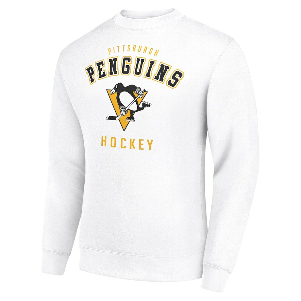 NHL Pittsburgh Penguins Men's Starter Team Logo Fleece Pullover Sweatshirt