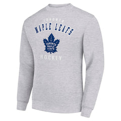 NHL Toronto Maple Leafs Men's Starter Team Logo Fleece Pullover Sweatshirt