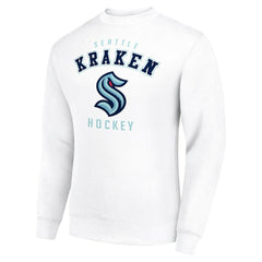 NHL Seattle Kraken Men's Starter Team Logo Fleece Pullover Sweatshirt