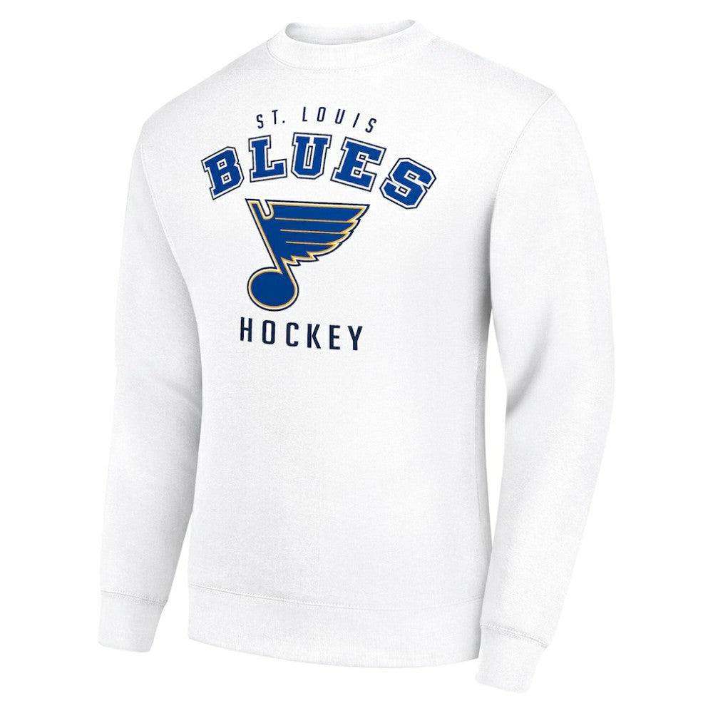 NHL St. Louis Blues Men's Starter Team Logo Fleece Pullover Sweatshirt