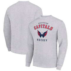 NHL Washington Capitals Men's Starter Team Logo Fleece Pullover Sweatshirt