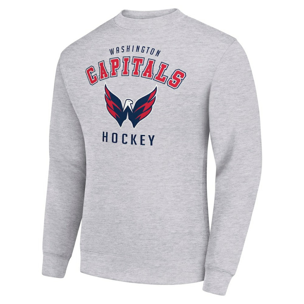 NHL Washington Capitals Men's Starter Team Logo Fleece Pullover Sweatshirt