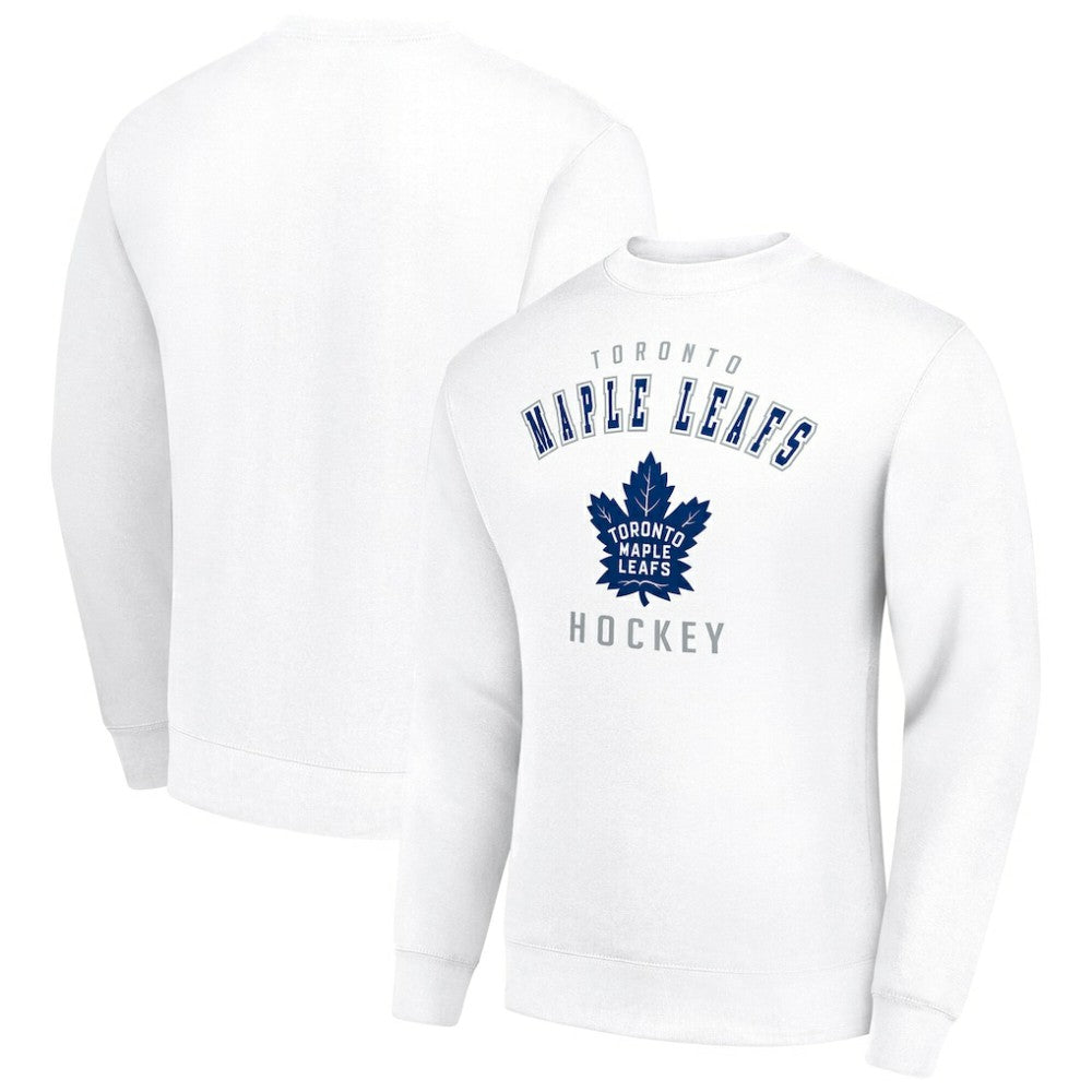 NHL Toronto Maple Leafs Men's Starter Team Logo Fleece Pullover Sweatshirt
