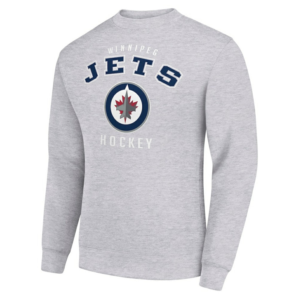 NHL Winnipeg Jets Men's Starter Team Logo Fleece Pullover Sweatshirt