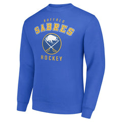NHL Buffalo Sabres Men's Starter Team Logo Fleece Pullover Sweatshirt