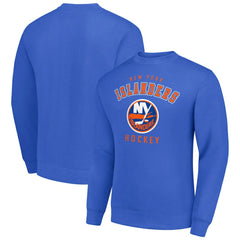 NHL New York Islanders Men's Starter Team Logo Fleece Pullover Sweatshirt