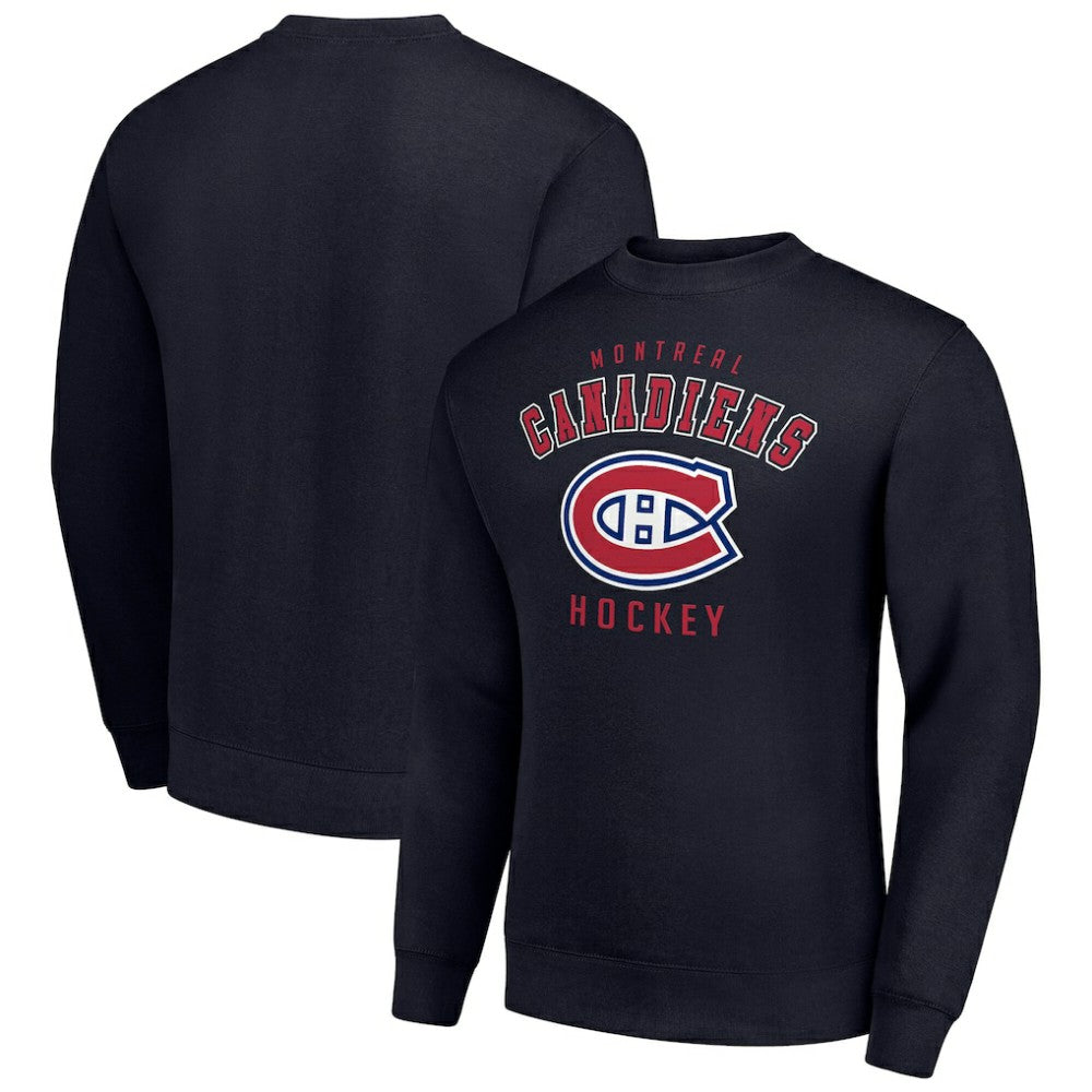 NHL Montreal Canadiens Men's Starter Team Logo Fleece Pullover Sweatshirt