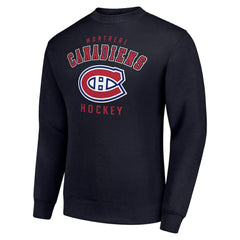 NHL Montreal Canadiens Men's Starter Team Logo Fleece Pullover Sweatshirt