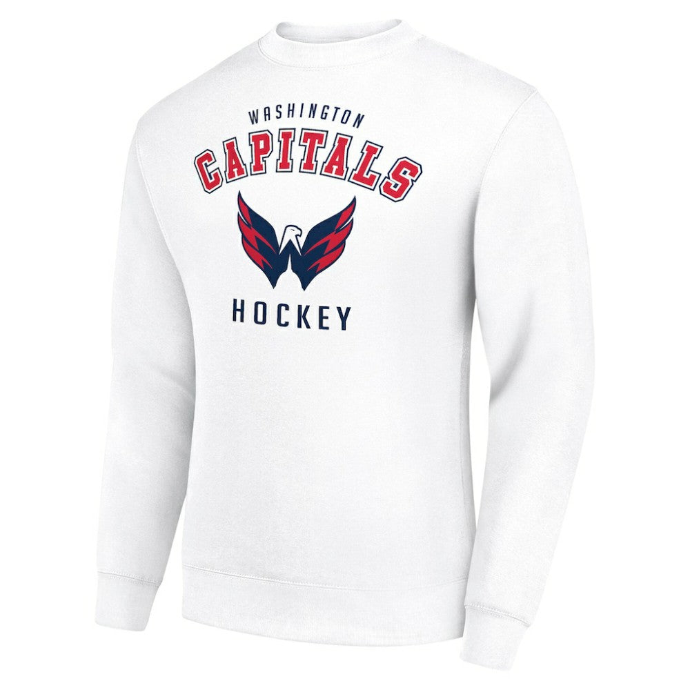 NHL Washington Capitals Men's Starter Team Logo Fleece Pullover Sweatshirt