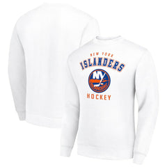 NHL New York Islanders Men's Starter Team Logo Fleece Pullover Sweatshirt