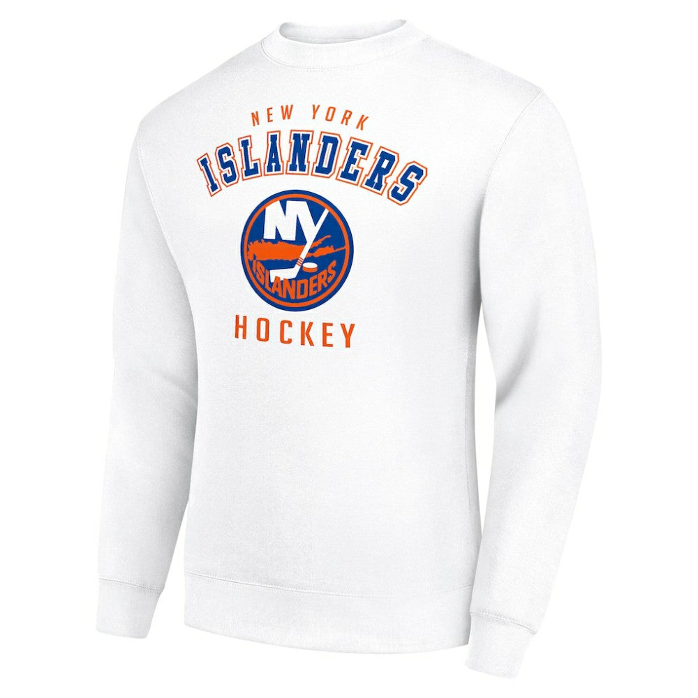 NHL New York Islanders Men's Starter Team Logo Fleece Pullover Sweatshirt