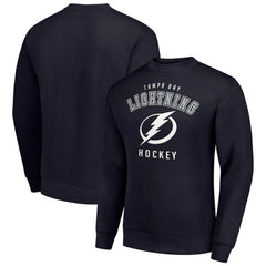 NHL Tampa Bay Lightning Men's Starter Team Logo Fleece Pullover Sweatshirt