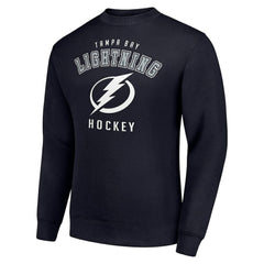 NHL Tampa Bay Lightning Men's Starter Team Logo Fleece Pullover Sweatshirt