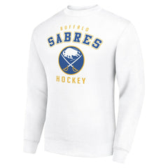 NHL Buffalo Sabres Men's Starter Team Logo Fleece Pullover Sweatshirt
